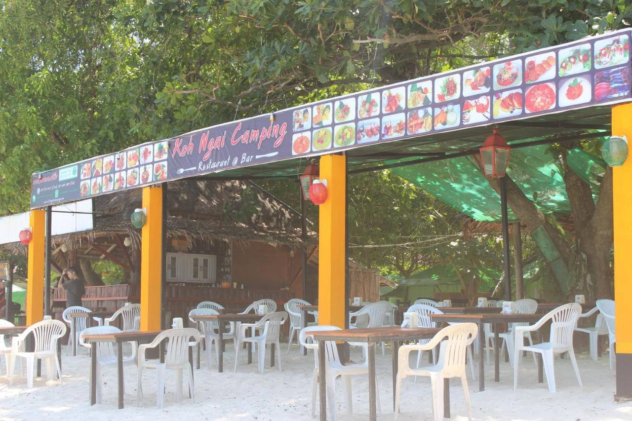 Koh Ngai Camping Restaurant @ Bar Exterior photo